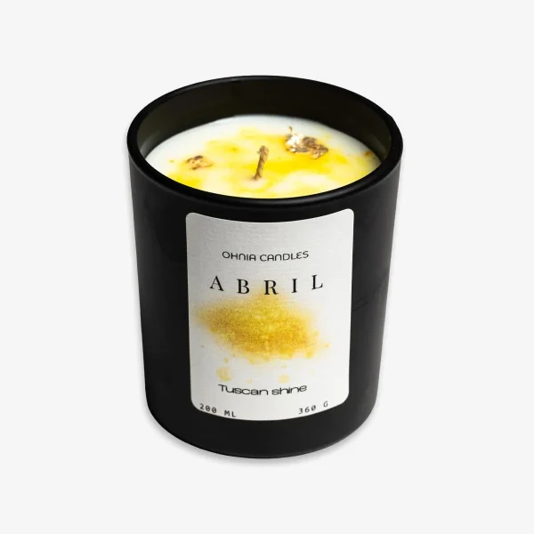 Abril Vela de Soja Ohnia Candles