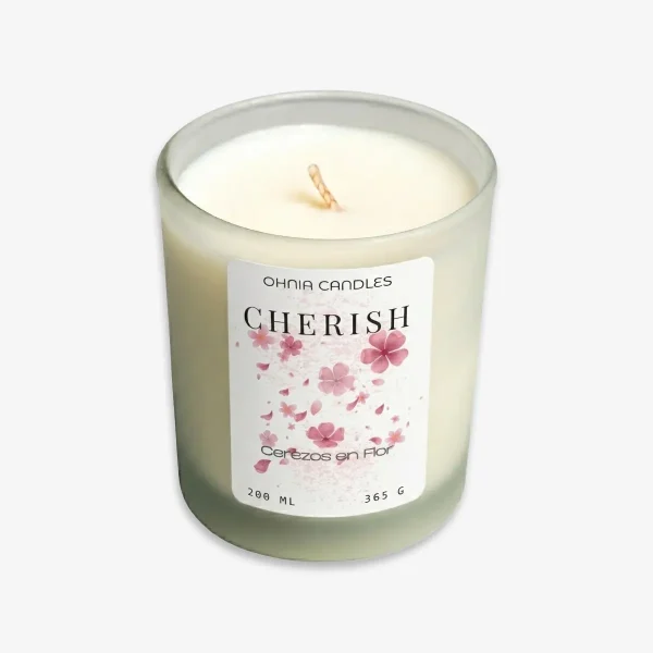 Cherish Vela de Soja Ohnia Candles