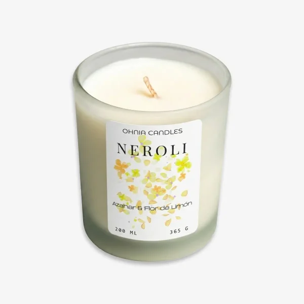 Neroli Vela de Soja Ohnia Candles
