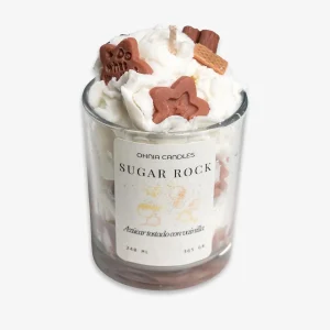 Sugar rock Vela de Soja Ohnia Candles