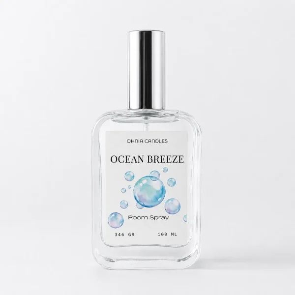 Ocean Breeze Room Spray ohniacandles