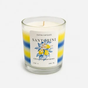 Santorini Vela Ohniacandles